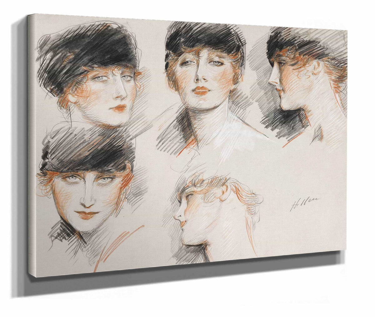 Gladys Deacon Duchess Of Marlborough by Paul Cesar Helleu