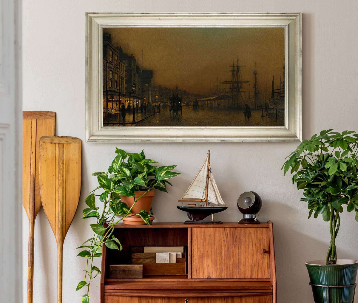 Glasgow by John Atkinson Grimshaw