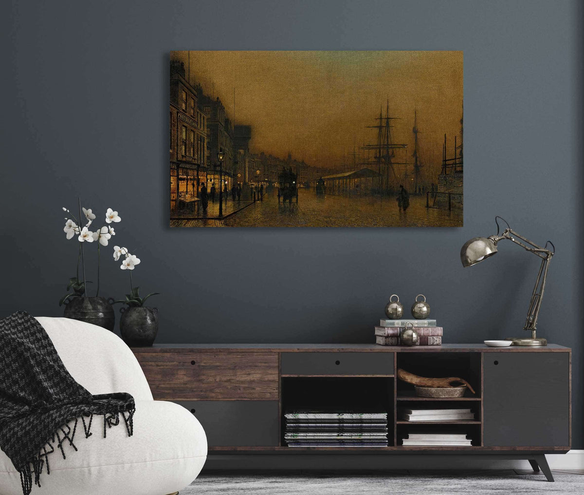 Glasgow by John Atkinson Grimshaw