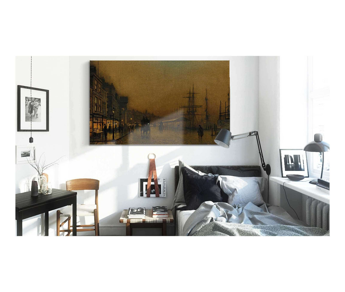 Glasgow by John Atkinson Grimshaw