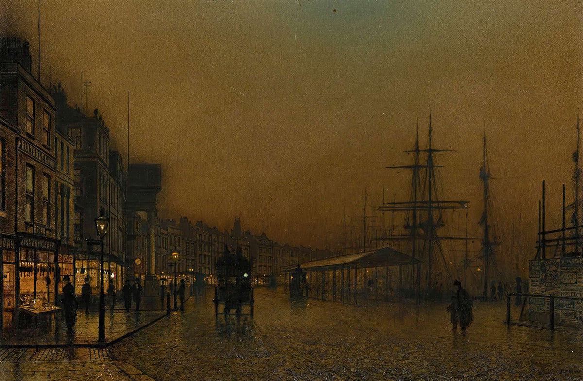 Glasgow by John Atkinson Grimshaw