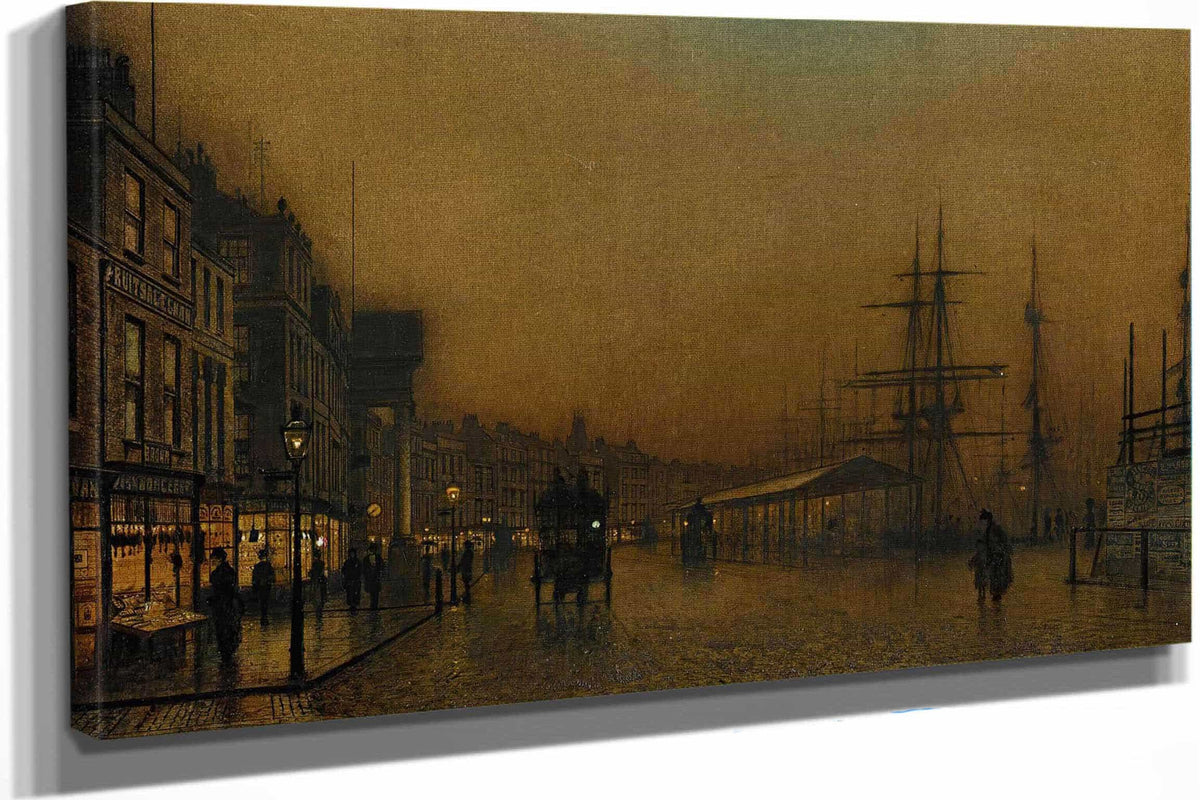 Glasgow by John Atkinson Grimshaw