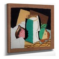 Glass And Fruit Verre Et Fruits by Louis Marcoussis