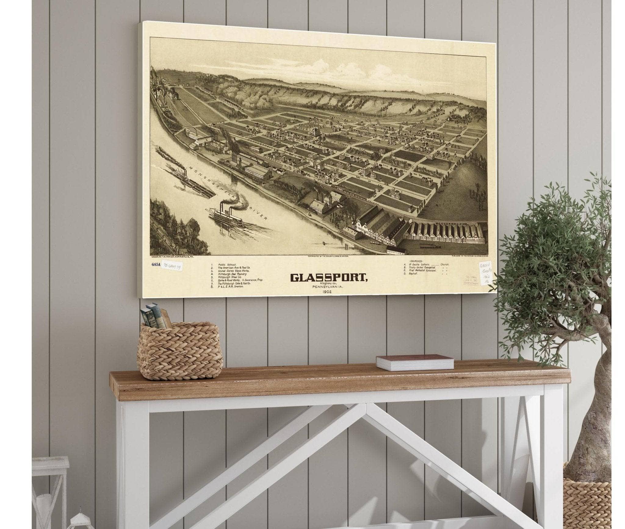 Glassport Allegheny Co Pennsylvania 1902  State Of Pennsylvania