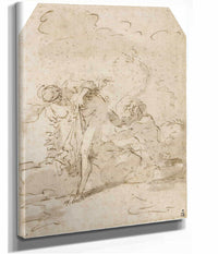 Glaucus And Scylla by Salvator Rosa