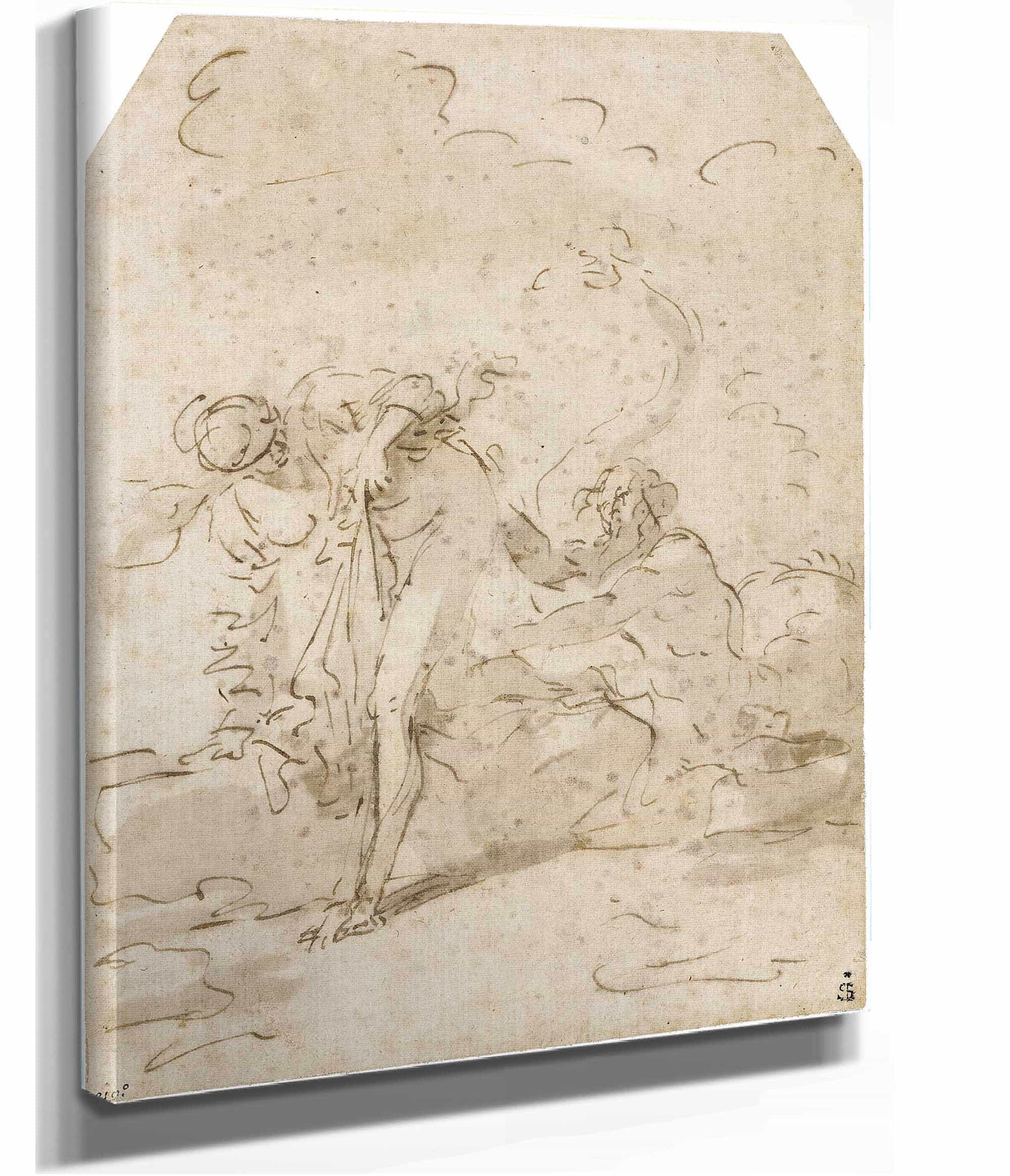 Glaucus And Scylla by Salvator Rosa
