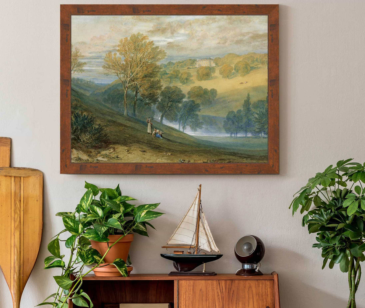 Gledhow Hall Yorkshire by Joseph Mallord William Turner