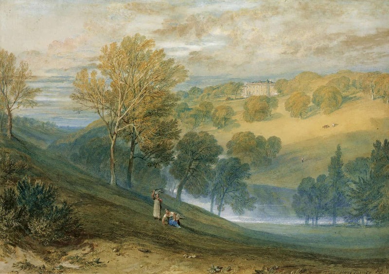 Gledhow Hall Yorkshire by Joseph Mallord William Turner