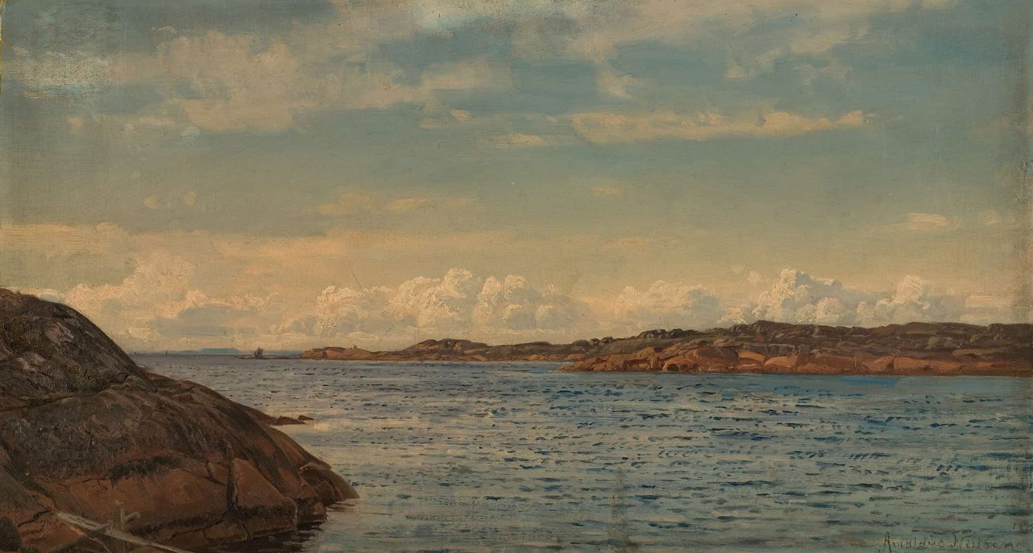 Godvaer Hvaler By Amaldus Nielsen