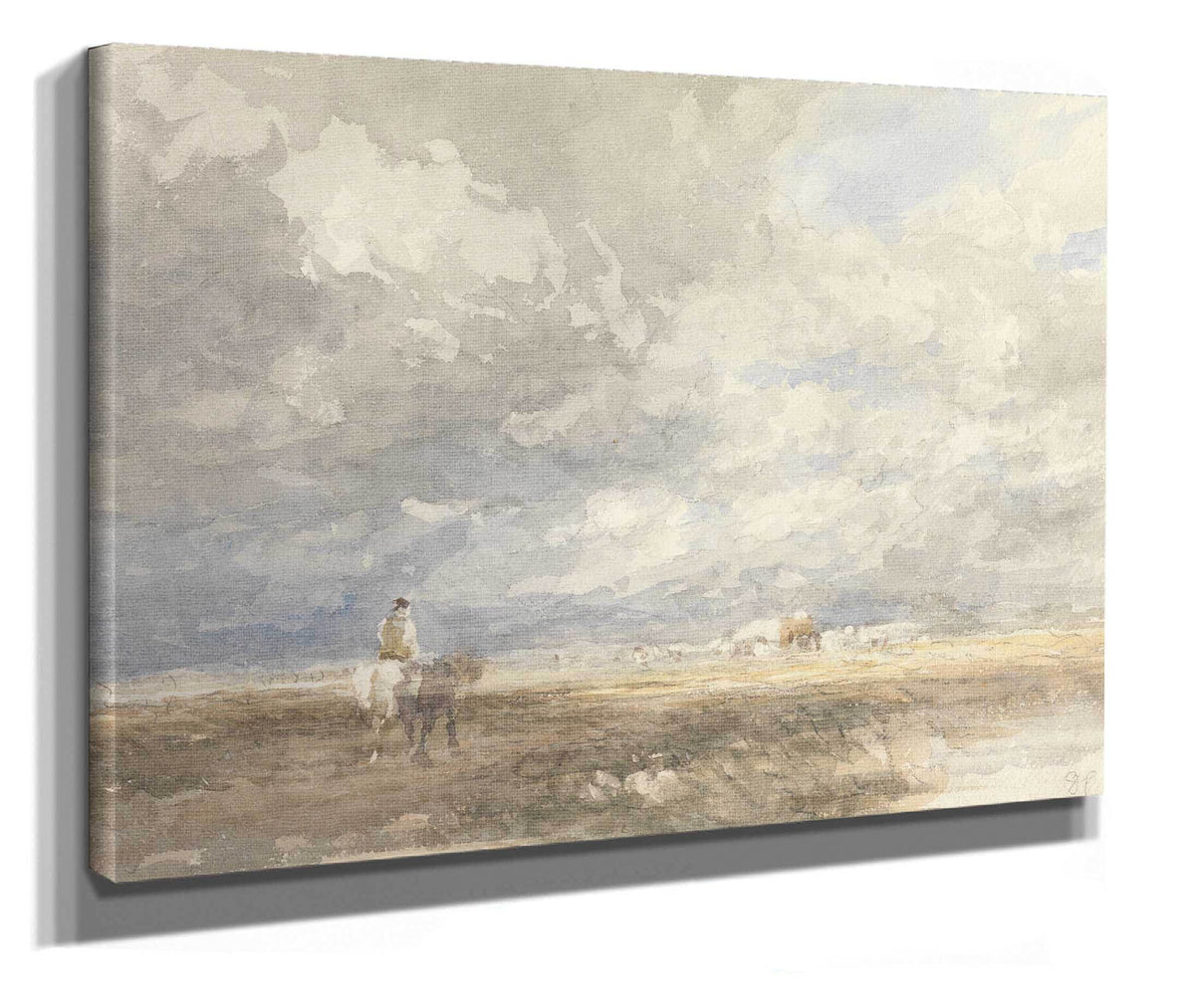 Going To The Hayfield Early S by David Cox