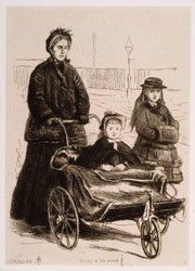 Going To The Park by Sir John Everett Millais