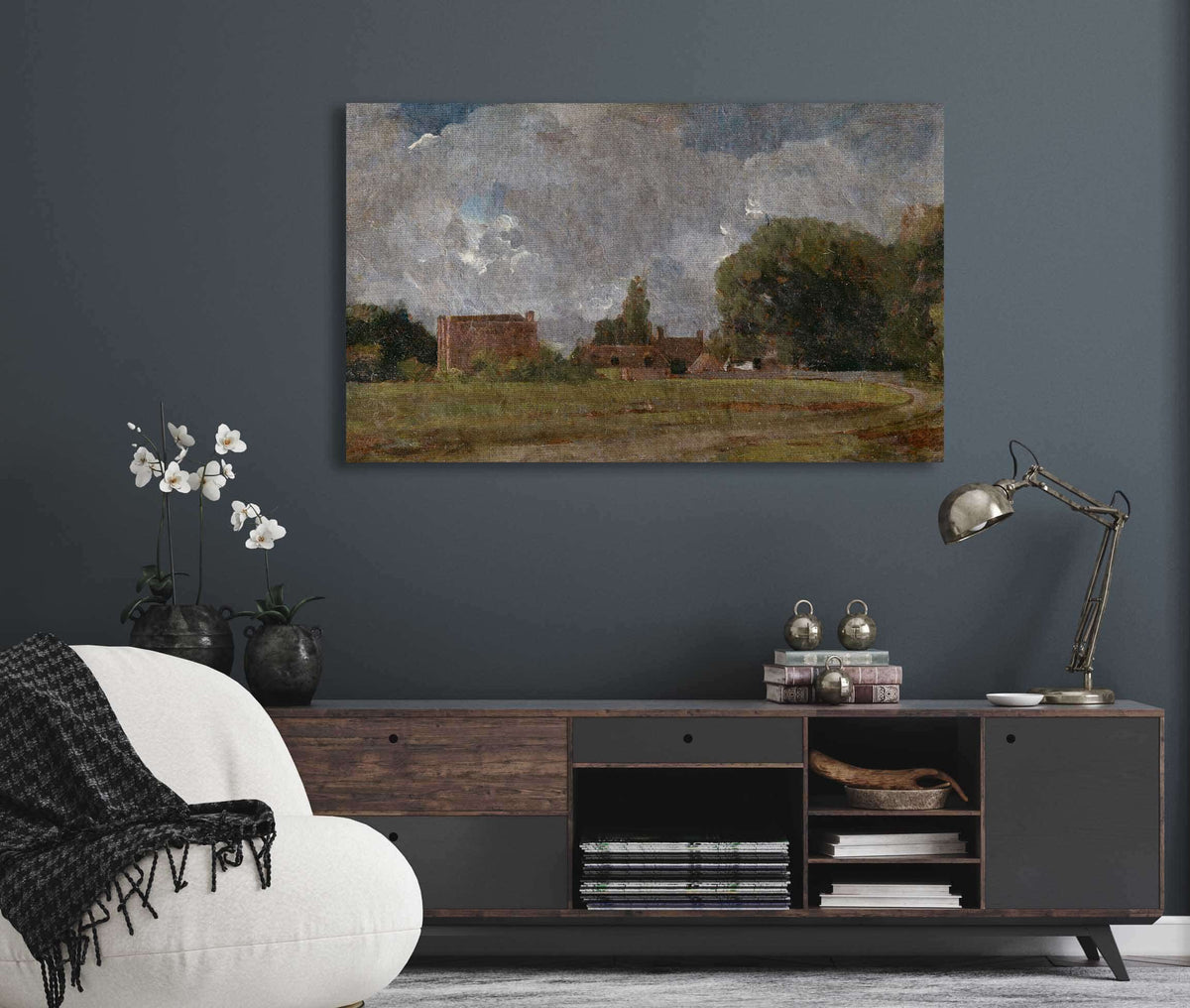 Golding Constables House East Bergholt The Artists Birthplace by John Constable