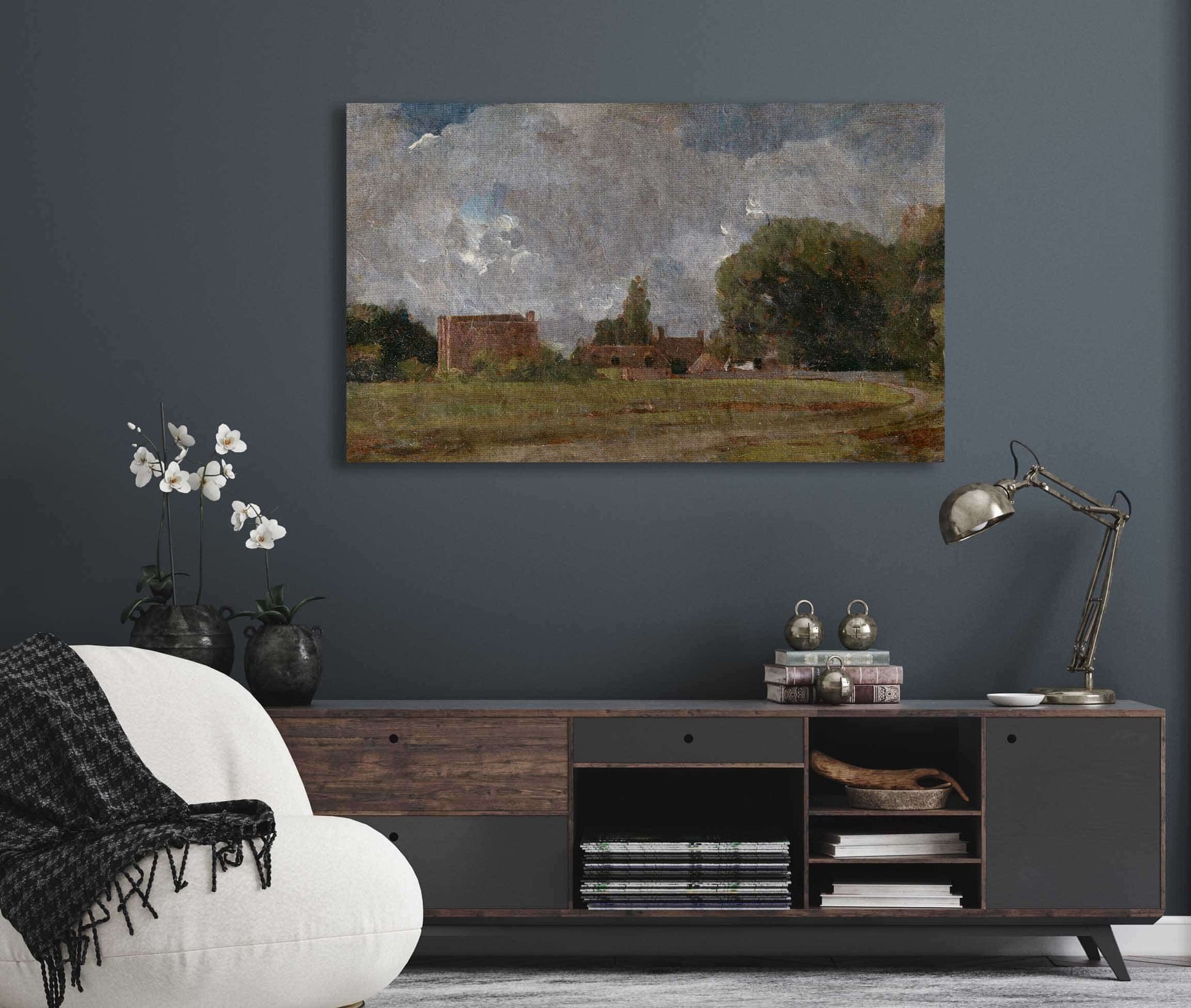 Golding Constables House East Bergholt The Artists Birthplace by John Constable