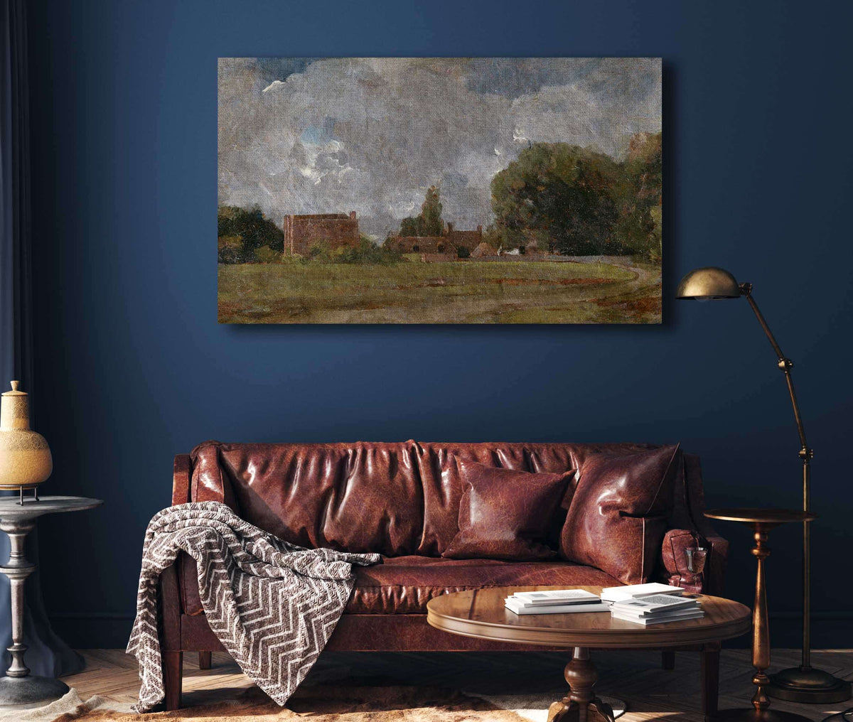 Golding Constables House East Bergholt The Artists Birthplace by John Constable