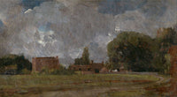 Golding Constables House East Bergholt The Artists Birthplace by John Constable