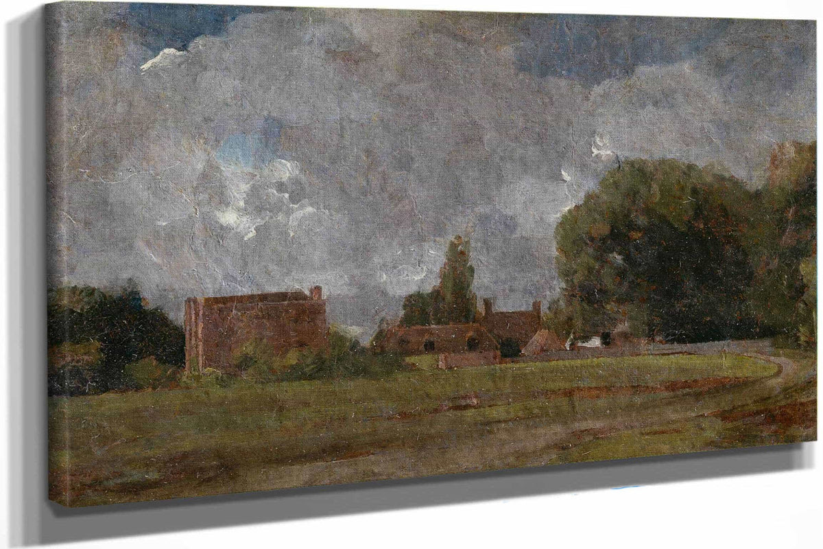 Golding Constables House East Bergholt The Artists Birthplace by John Constable