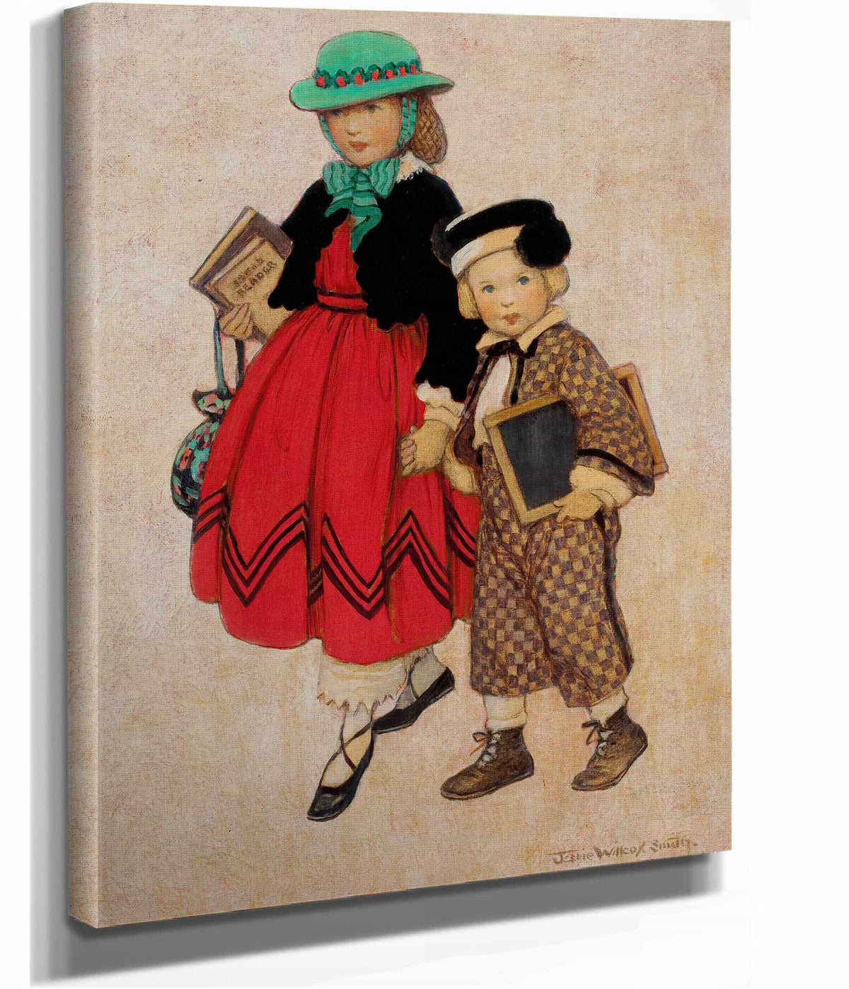 Good Housekeeping Magazine Cover by Jessie Willcox Smith