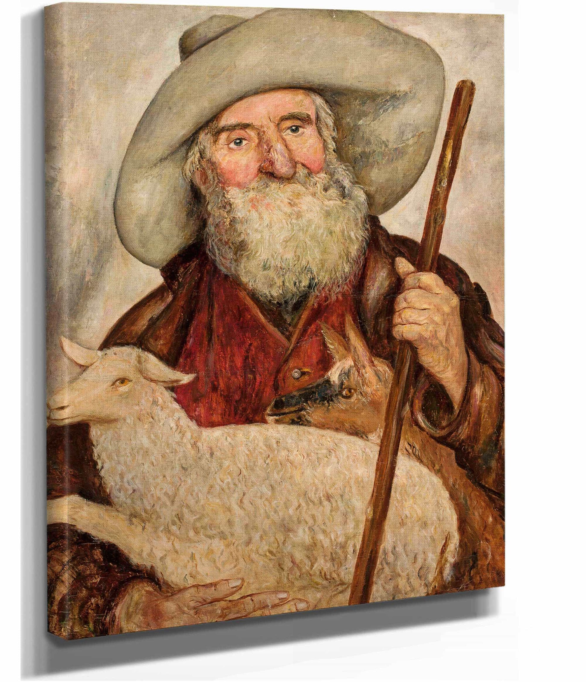 Good Shepherd by Tadeusz Makowski