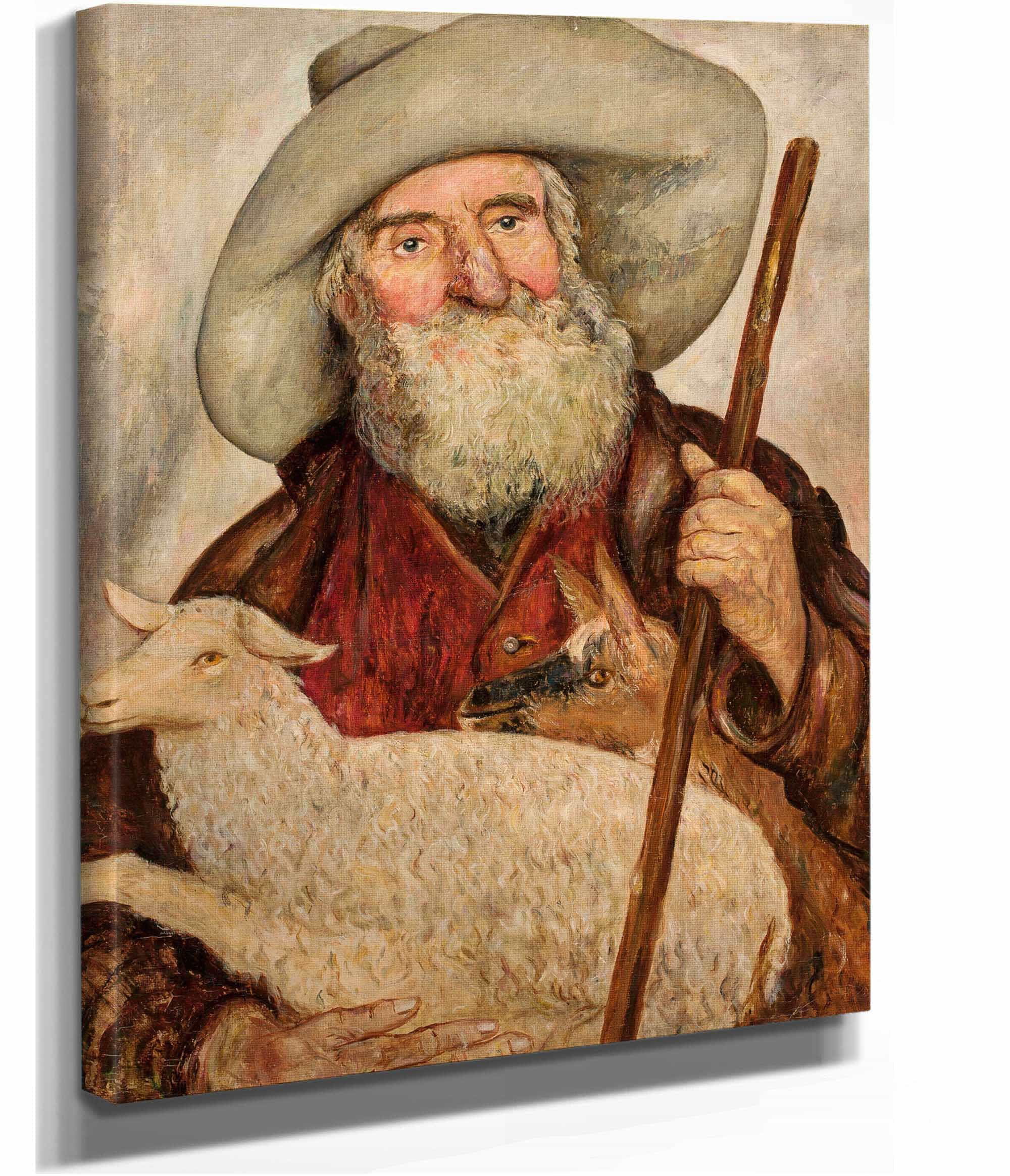 Good Shepherd by Tadeusz Makowski