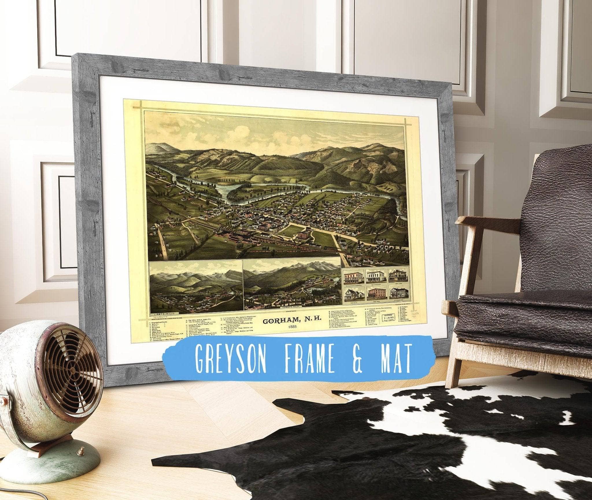 Gorham Nh 1888 State of New Hampshire