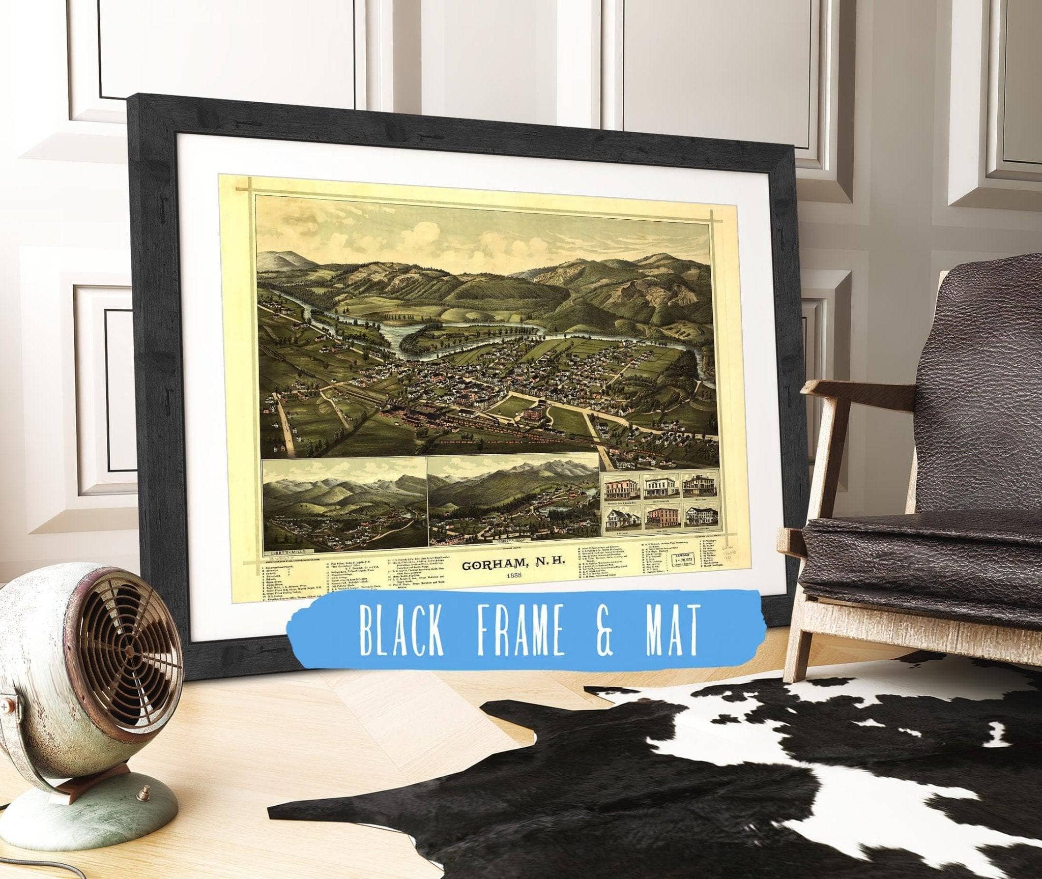 Gorham Nh 1888 State of New Hampshire