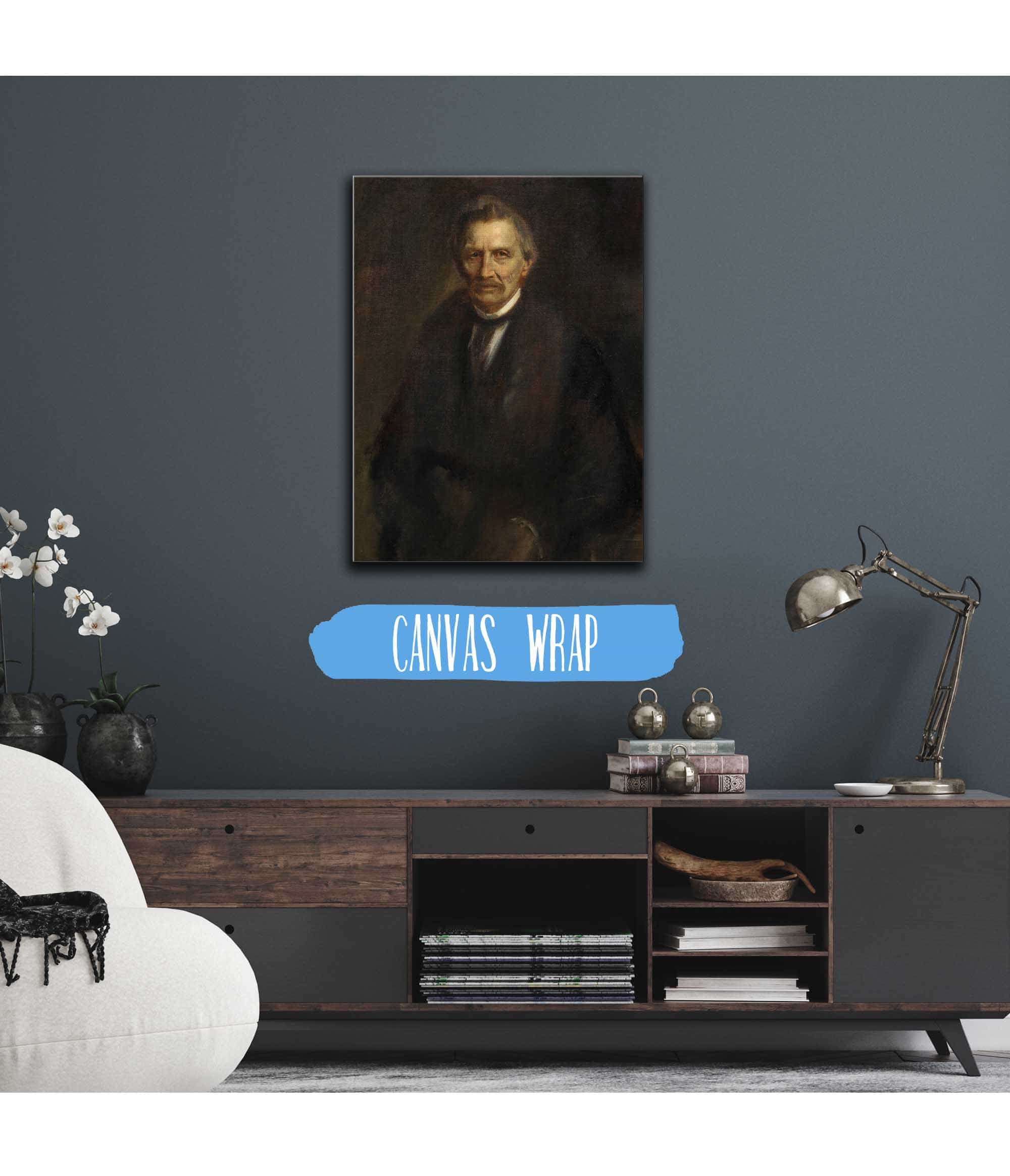 Gottfried Semper Architekt Around by Franz Von Lenbach