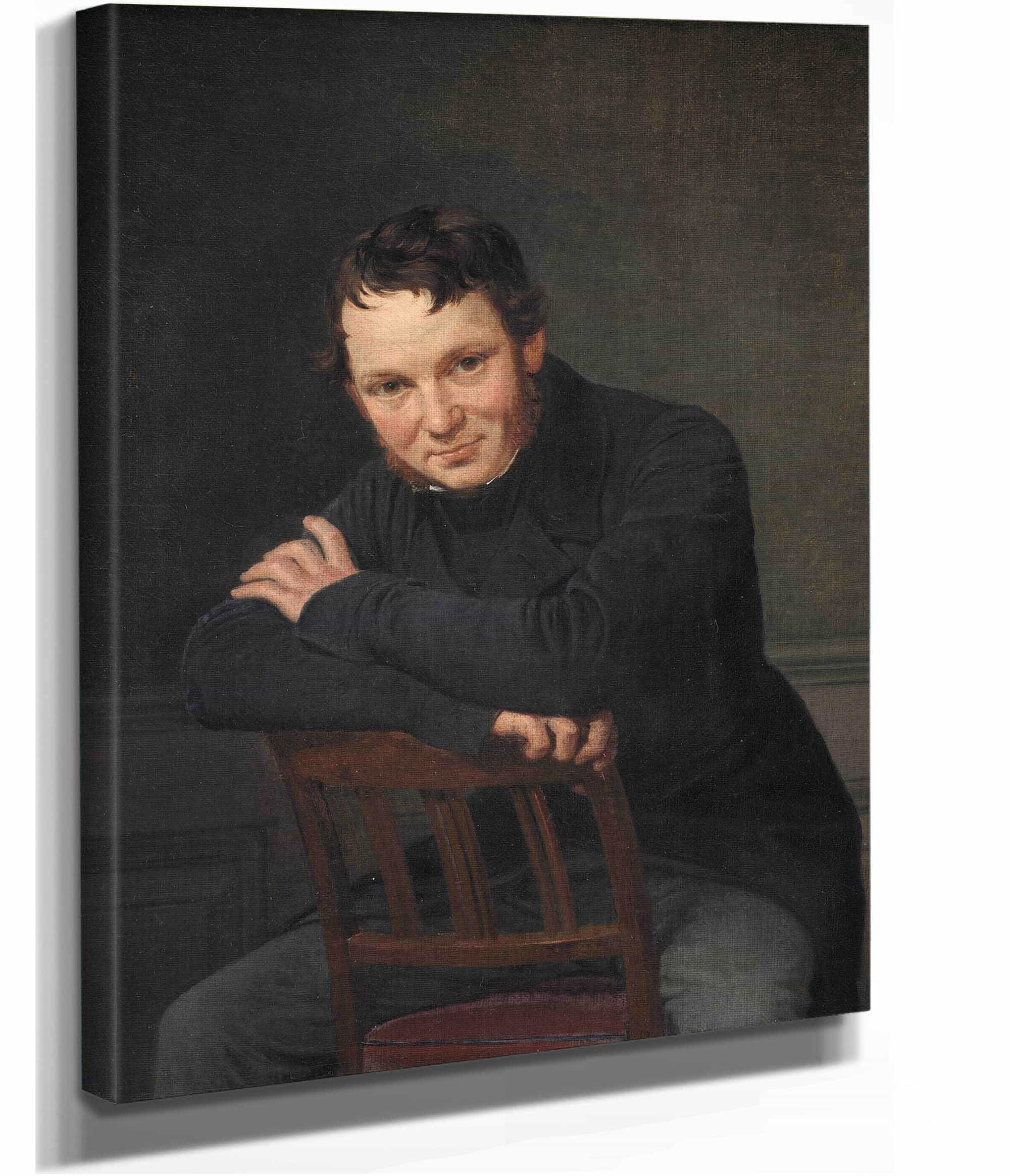 Gottlieb Bindesboll Danish Architect by Wilhelm Marstrand