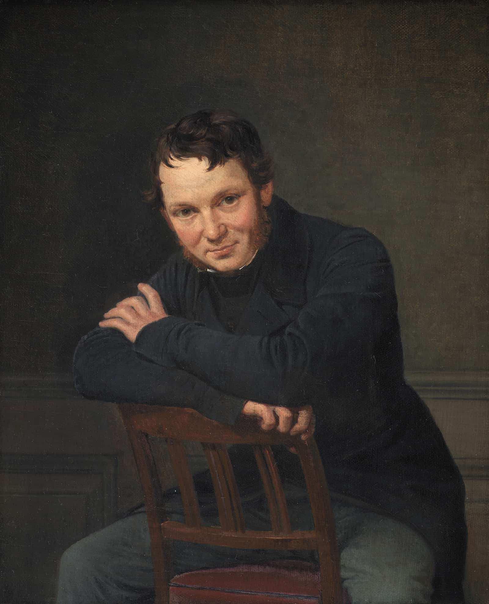 Gottlieb Bindesboll Danish Architect by Wilhelm Marstrand