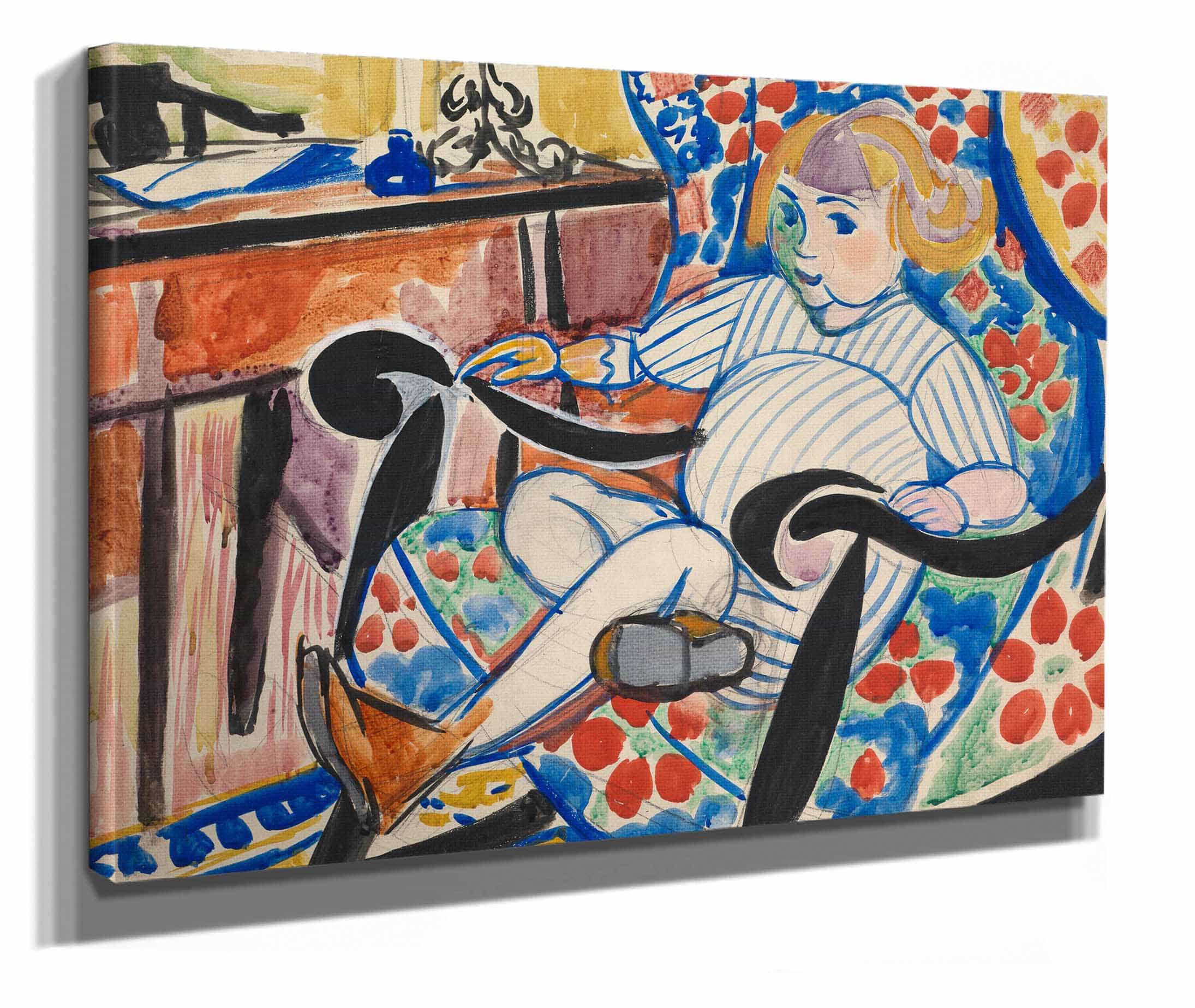 Gouache by Henry Lyman Sayen
