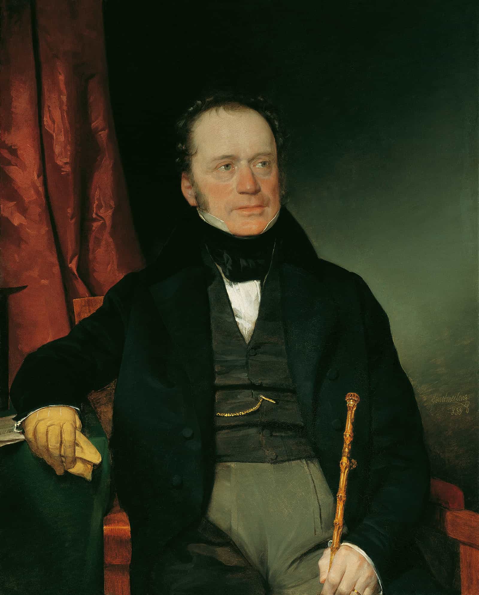 Graf Breda by Friedrich Von Amerling