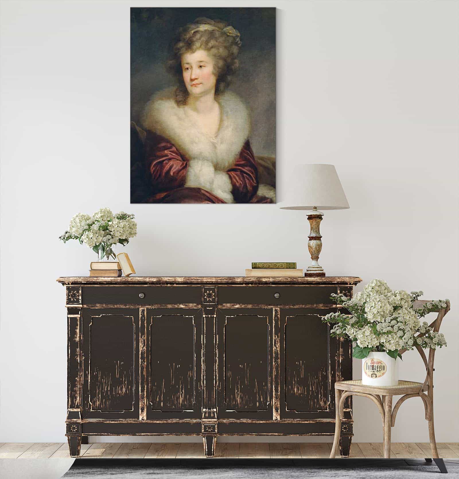Grafin Nicolai Geb Potocka by Johann Baptist Von Lampi The Elder