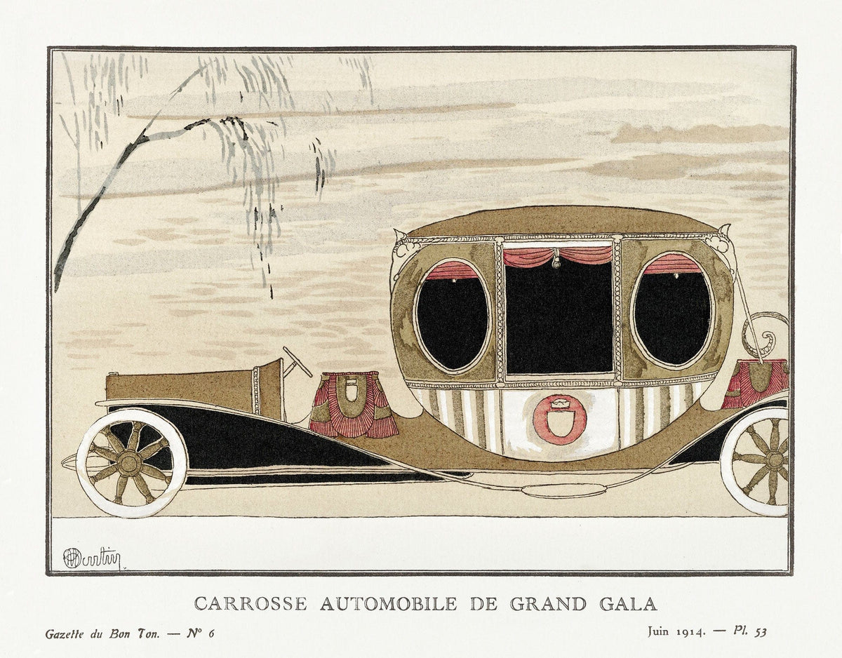 Grand Gala Automobile Coach by Charles Martin