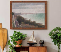 Grandcamp Evening by Georges Seurat