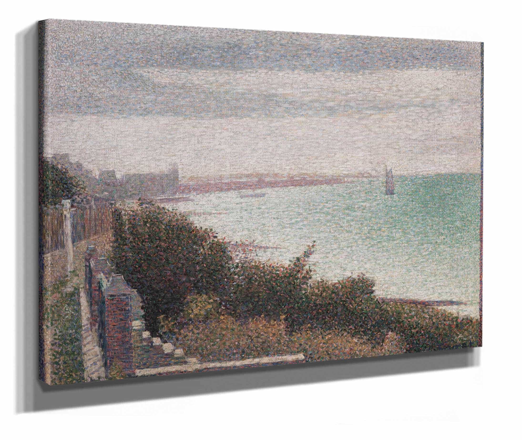 Grandcamp Evening by Georges Seurat