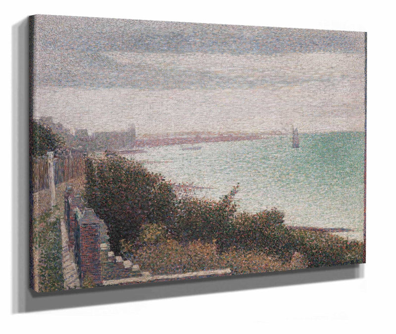 Grandcamp Evening by Georges Seurat