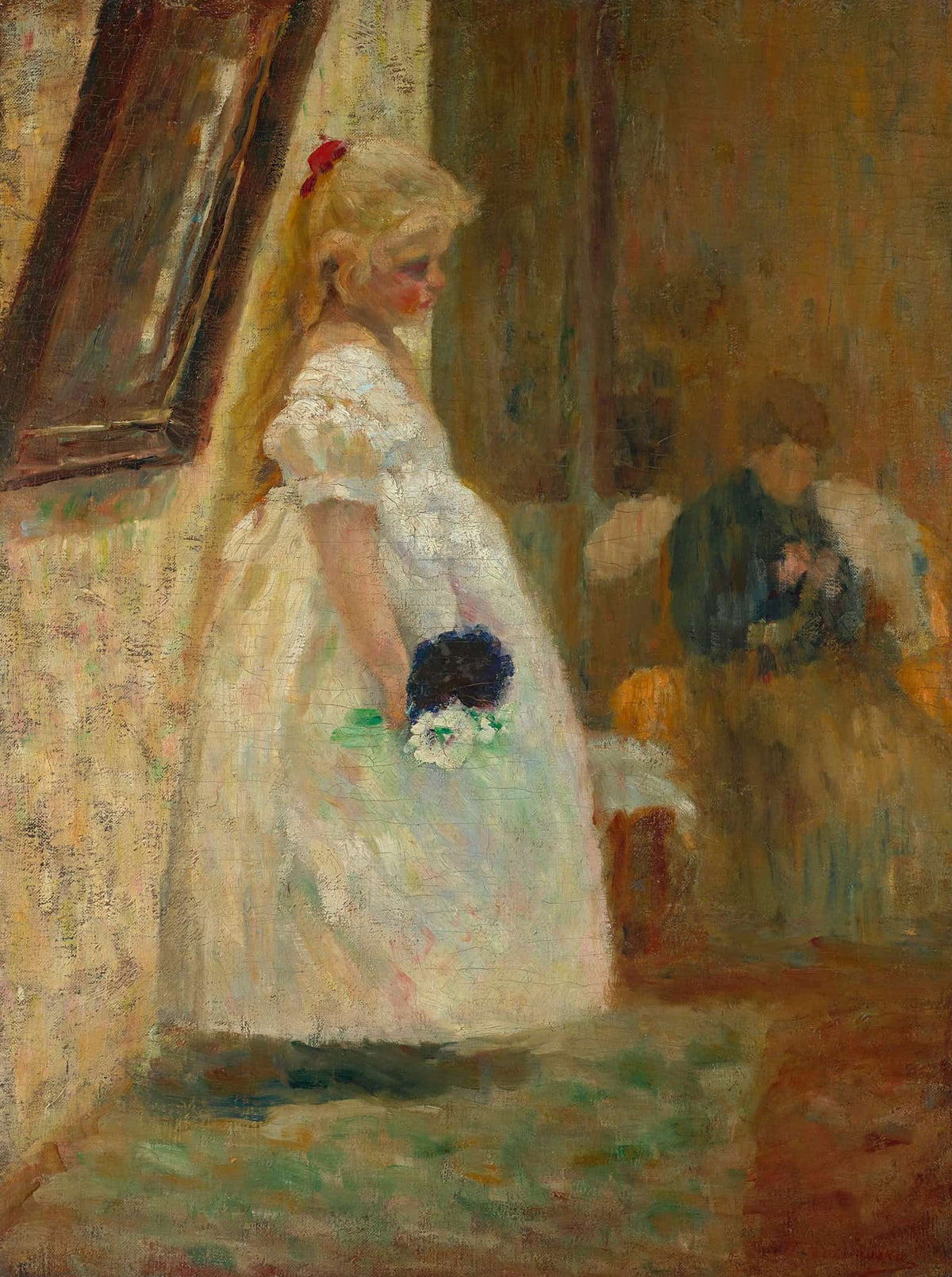 Grannys Name Day S by Olga Boznanska