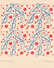 Graphic Design Drawings For Barricini Candy Packages by Winold Reiss