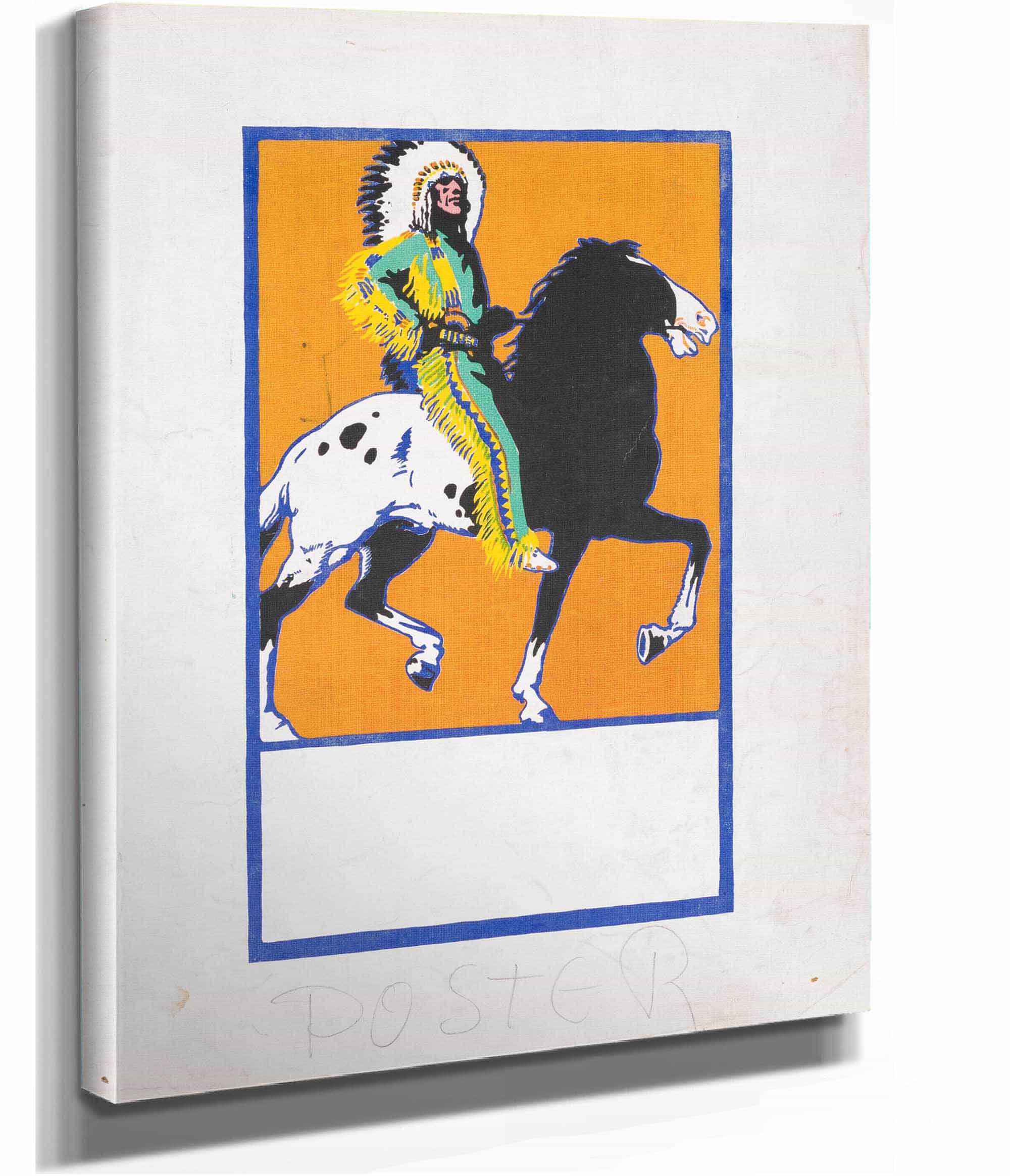 Graphic Design For Cover Of The Book The Sun Gods Children by Winold Reiss