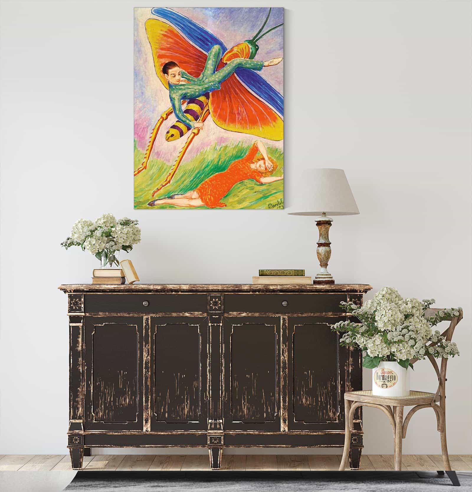 Grashoppan The Grasshopper by Nils Dardel