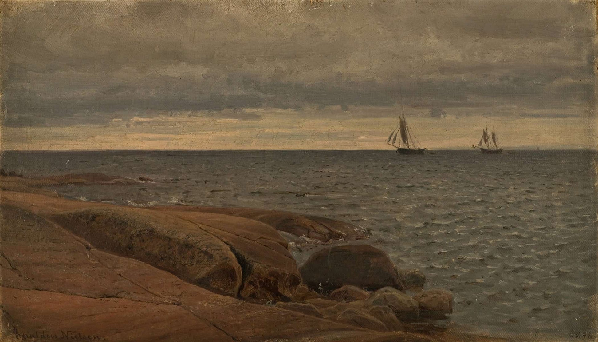 Gravaer Hvaler By Amaldus Nielsen
