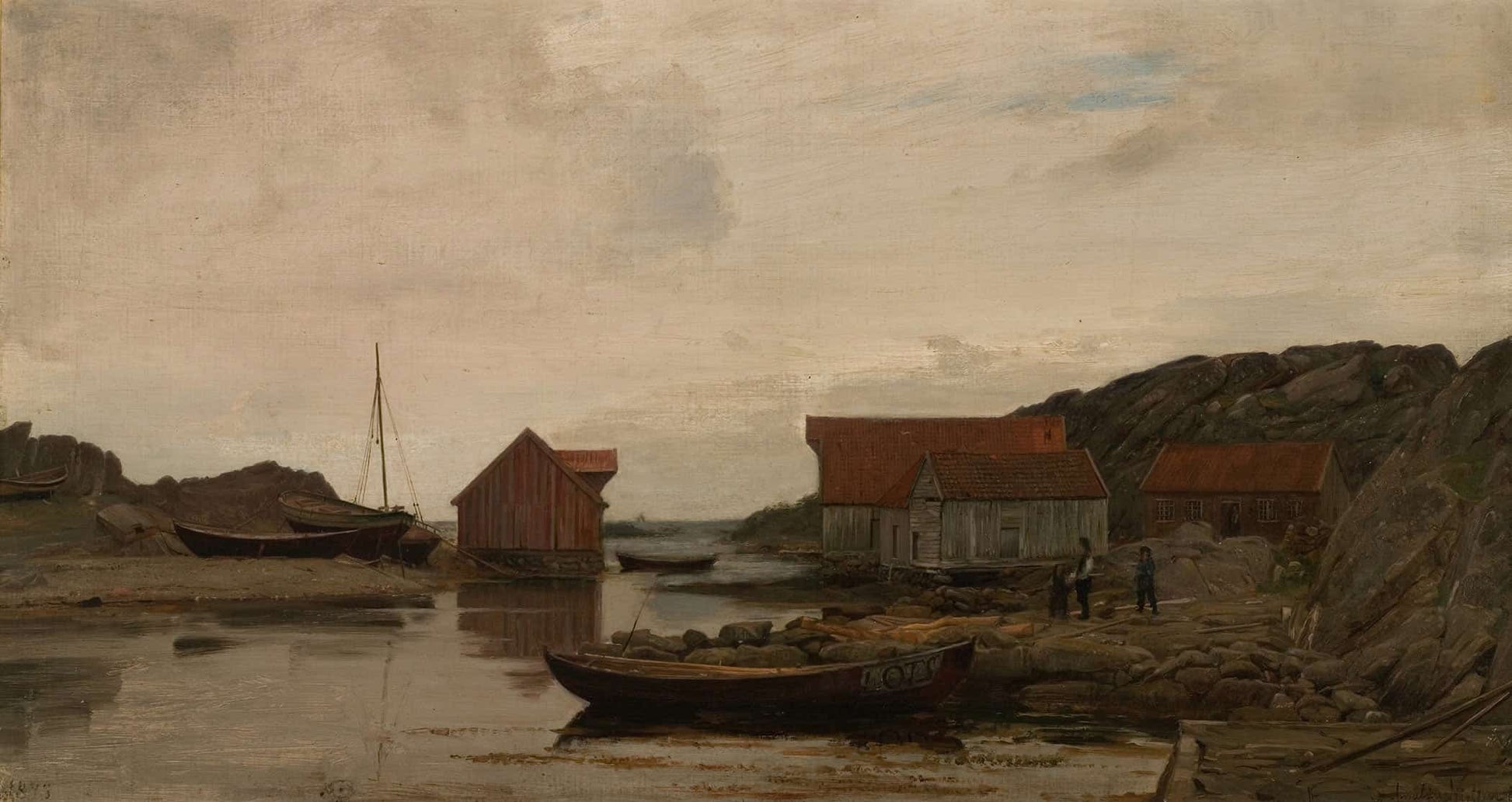 Gravaer Skudesnes By Amaldus Nielsen