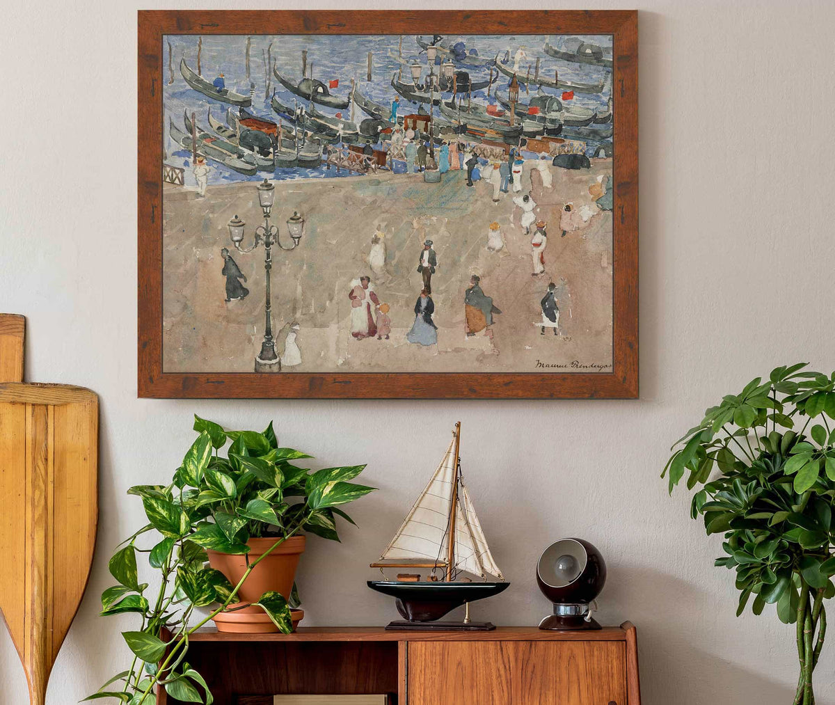 Gray Day Venice by Maurice Prendergast