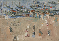 Gray Day Venice by Maurice Prendergast