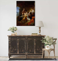 Greek Women Imploring At The Virgin Of Assistance by Ary Scheffer