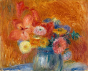 Green Bowl Of Flowers by William James Glackens