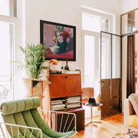 Green Vase And White Bowl by Felix Vallotton