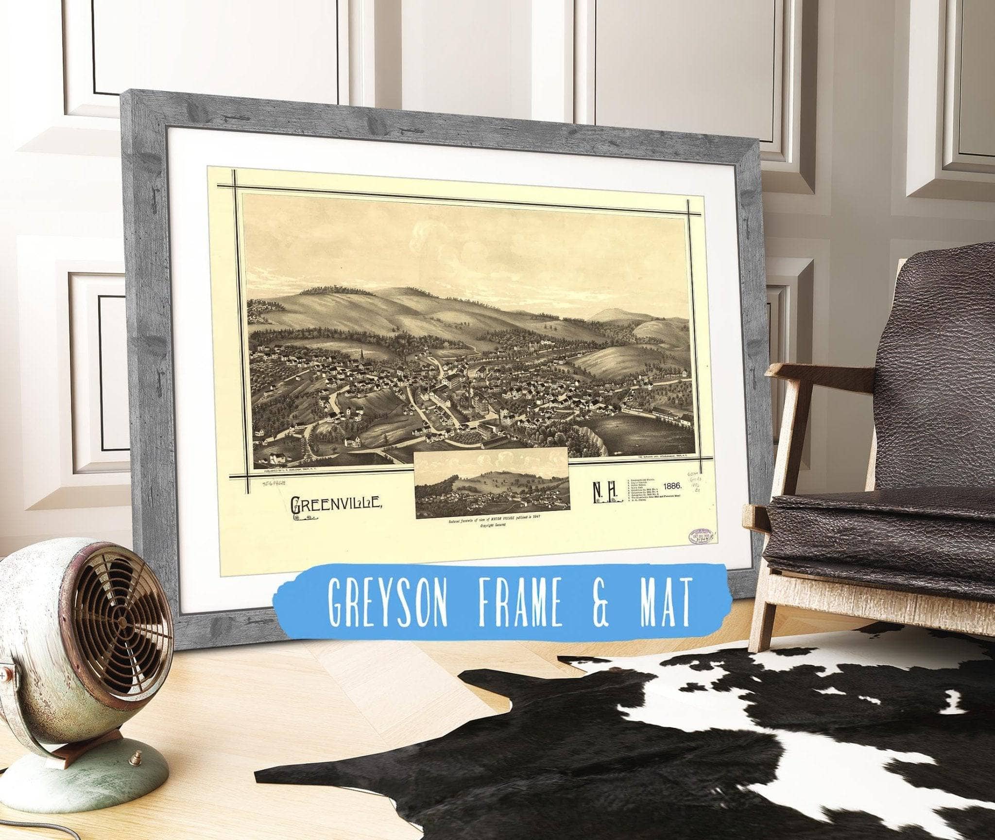 Greenville Nh 1886 State of New Hampshire