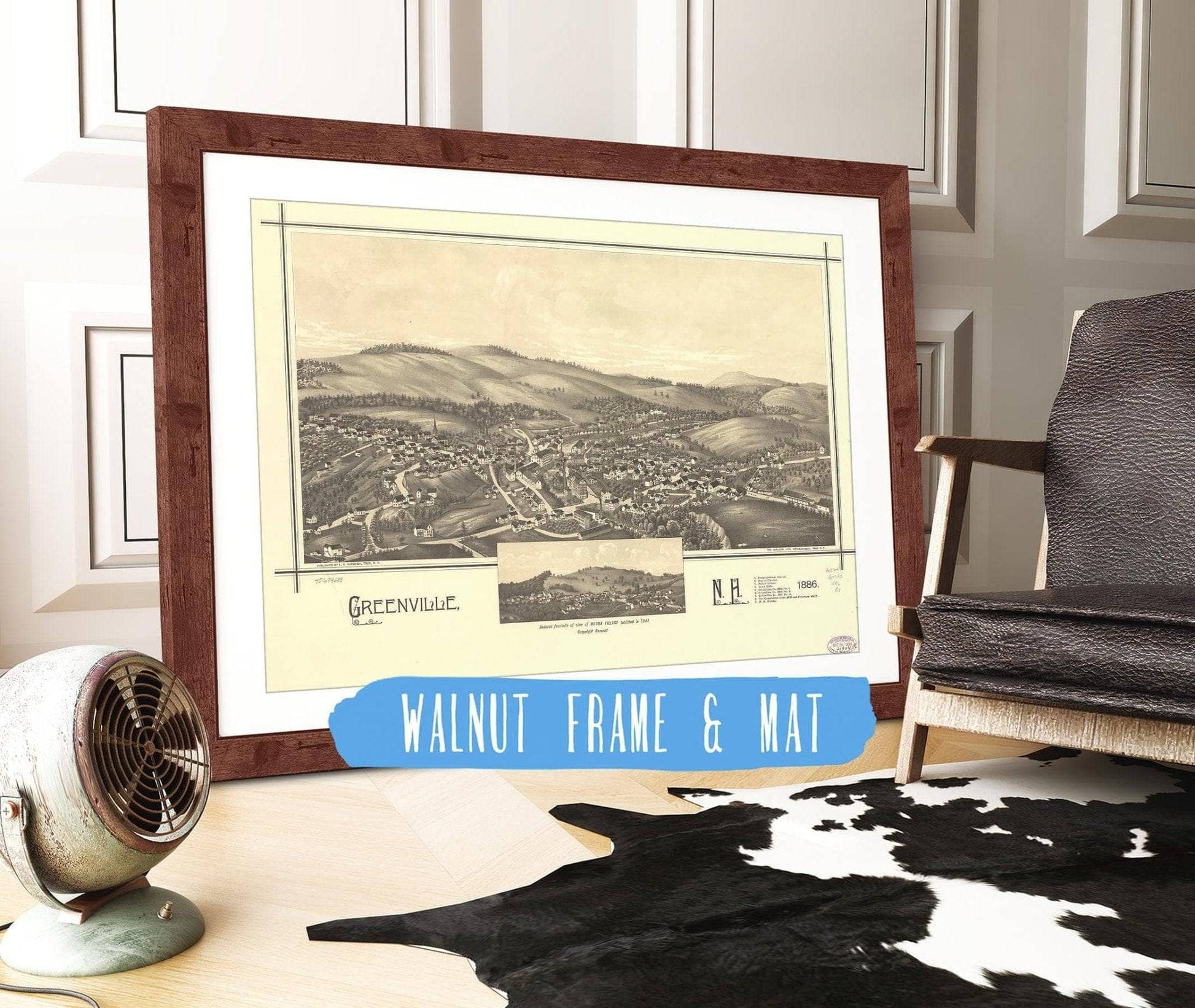 Greenville Nh 1886 State of New Hampshire