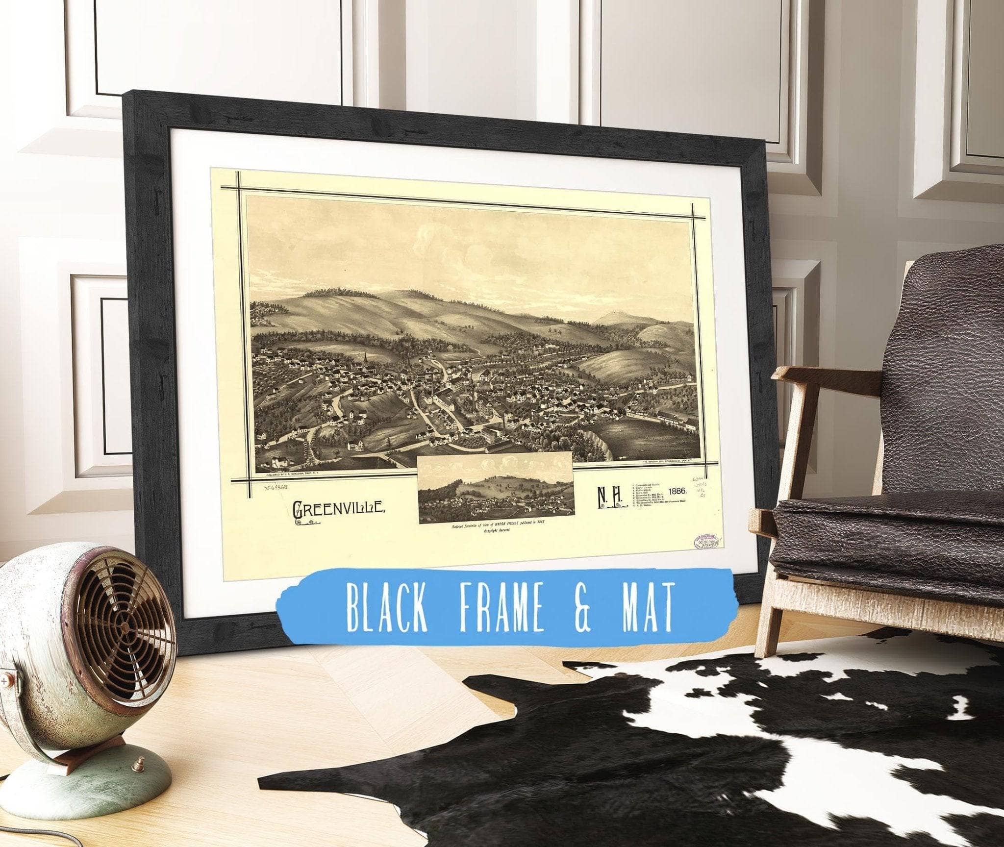 Greenville Nh 1886 State of New Hampshire