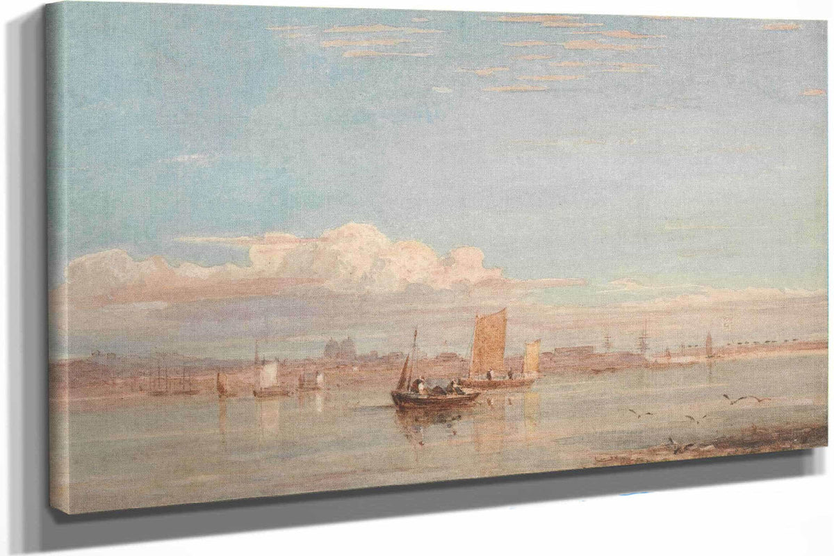 Greenwich Hospital From Woolwich Reach S by David Cox